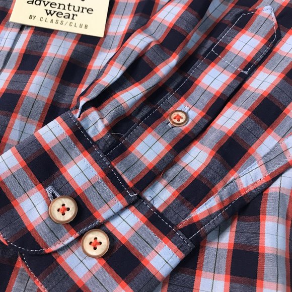 Plaid Boys Button Down, 5  NEW - Picture 4 of 9
